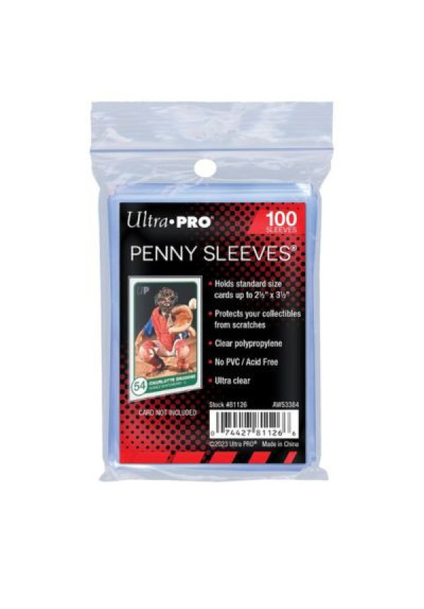 Fundas Regulares Ultra Pro Penny Sleeves