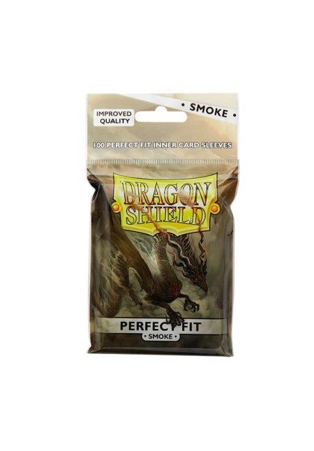 Fundas Dragon Shield Perfect Fit - Smoke (100u) Fundas Dragon Shield Perfect Fit - Smoke (100u)