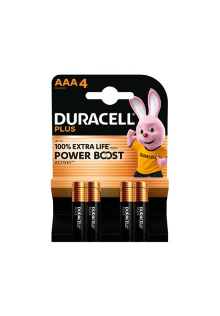 Pack 4 Pilas Duracell Triple AAA