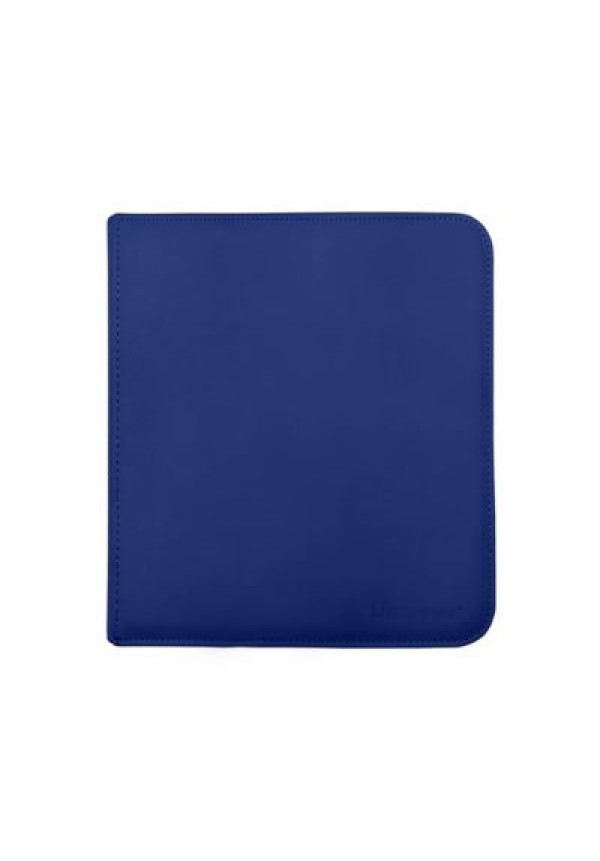 Album Ultra Pro 12 Bolsillos  480 Cartas Cremallera Azul