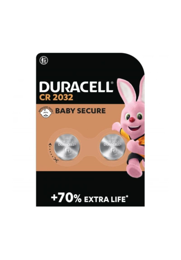 Pilas Duracell CR2032 Pack de 2