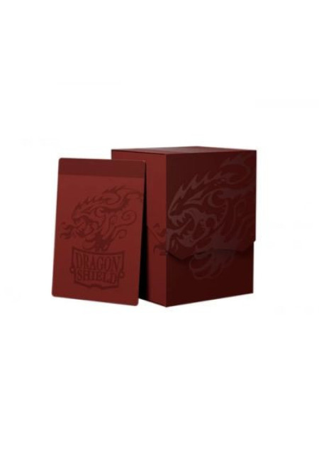 Deck Box Dragon Shield Shell Rojo Blood Red