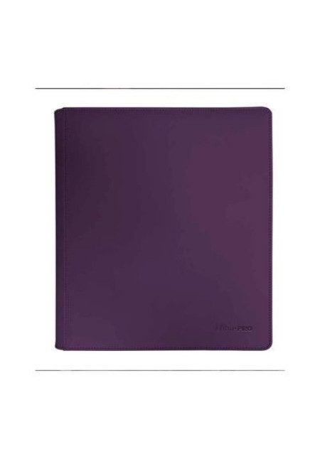 Album Ultra Pro 12 Bolsillos  480 Cartas Morado Cremallera