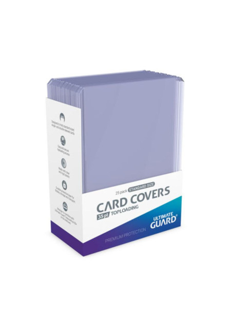 Toploader Ultimate Guard 35 PT Standard Size 25 unidades Toploader Ultimate Guard 35 PT Standard Size 25 unidades