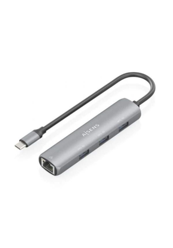Hub Aisens Tipo C 3.1 Gris