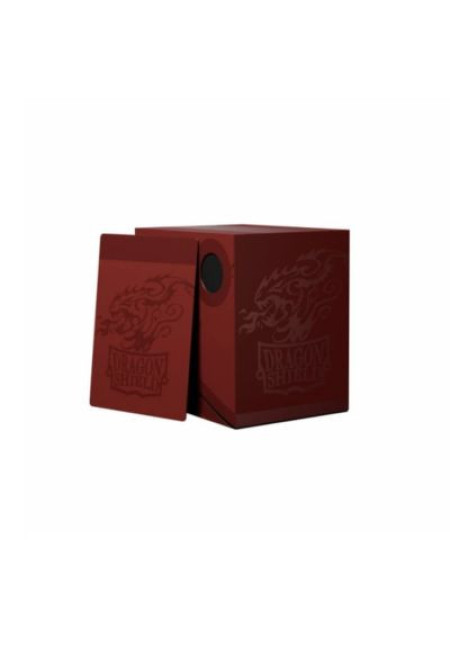 Deck Box Dragon Shield Double Shell Rojo Blood Red/Black