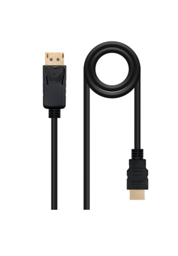 Cable Nanonacable Displayport M - Hdmi M 1,5 Metros Negro 
