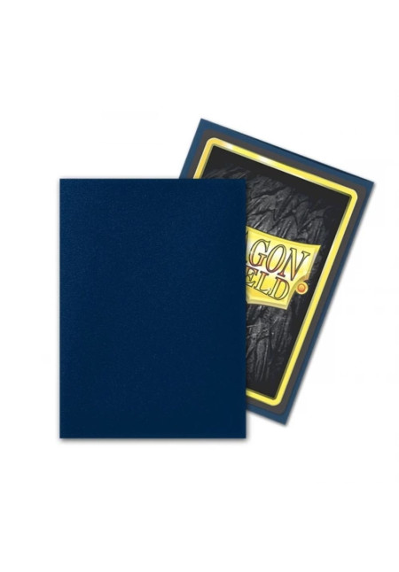 Fundas Dragon Shield Midnight Blue Mate 100 Uds