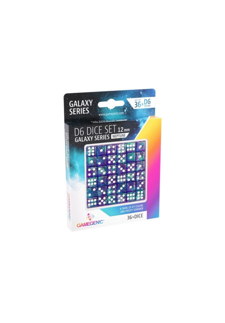 Set Dados Gamegenic Galaxy Series Neptune