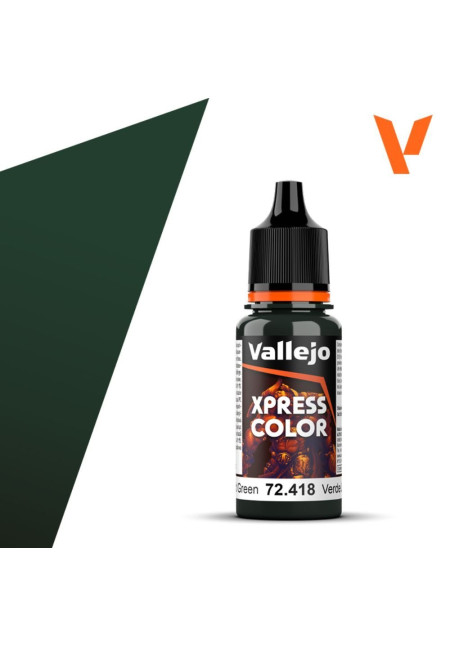 Pintura Xpress Color Verde Lagarto 72.418 Vallejo