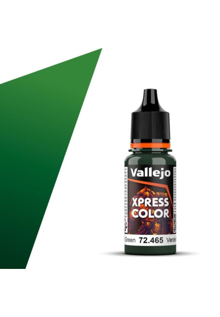 Pintura Xpress Color Verde Bosque 72.465 Vallejo