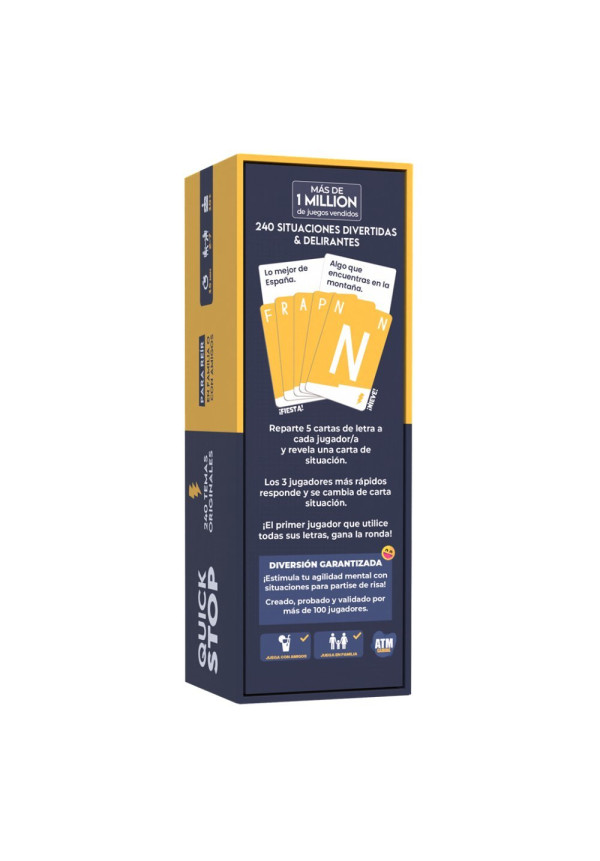 Quick Stop Juego de Mesa 