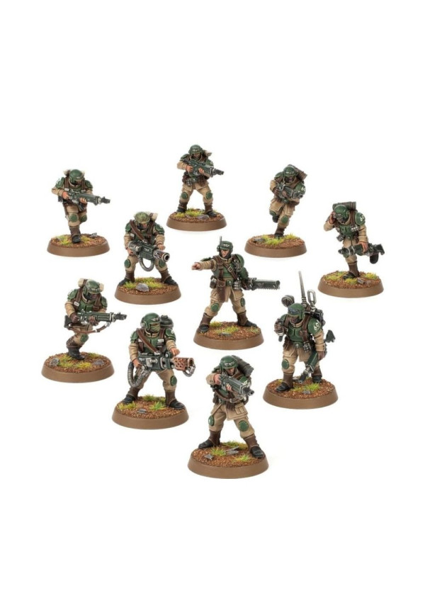 Warhammer 40K 47-33 Astra Militarum: Cadian Shock Troops