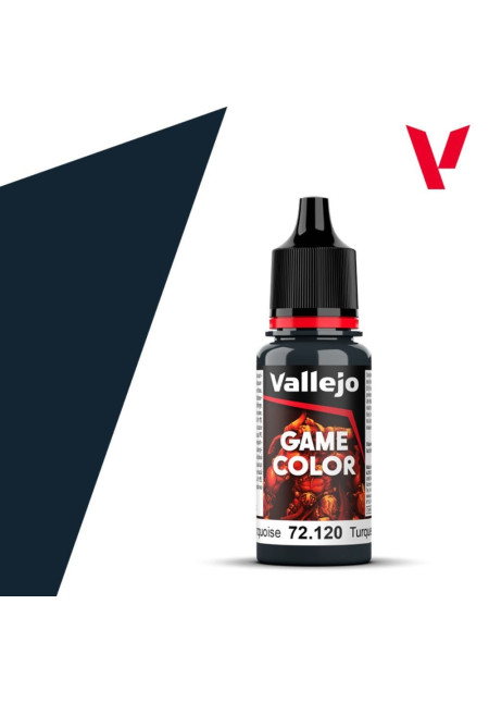 Pintura Game Color Turquesa Abisal 72.120 Vallejo