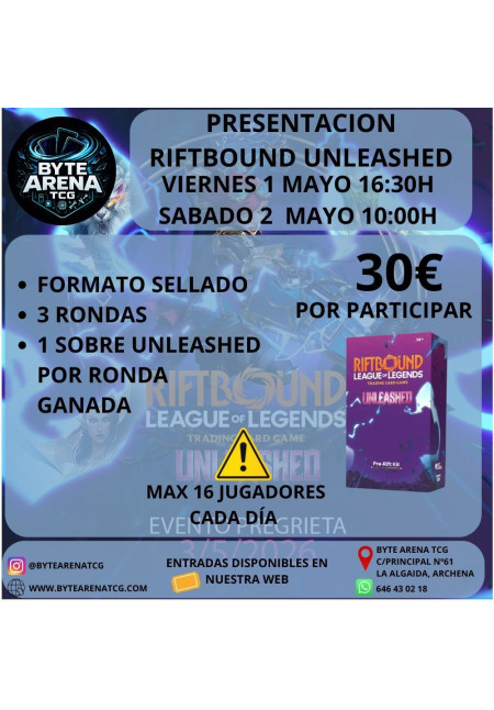 Unleashed Presentacion Sabado 2 Mayo