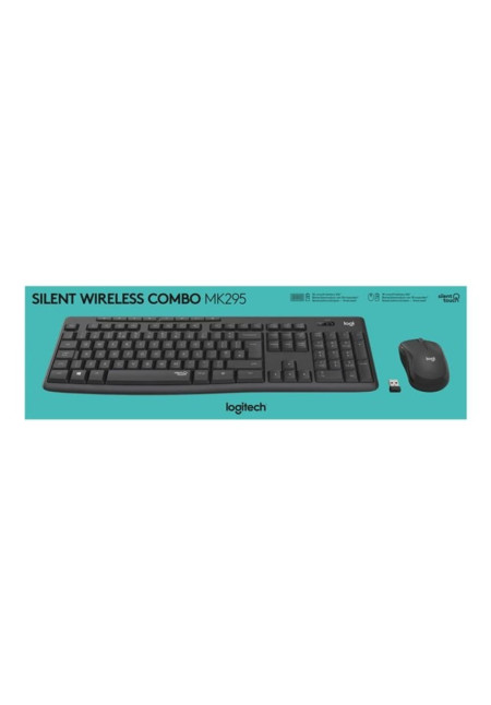 Pack Teclado + Raton Logitech MK295 Silent Inalambrico  Español