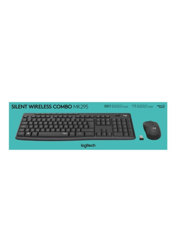 Pack Teclado + Raton Logitech MK295 Silent Inalambrico  Español