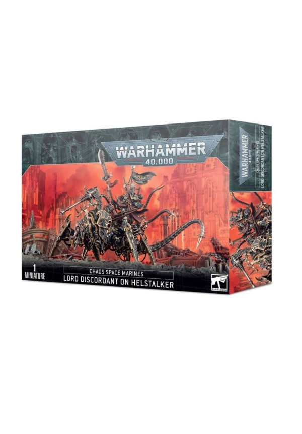 Warhammer 40K: Chaos Marines Lord Discordant On Helstalker 43-59