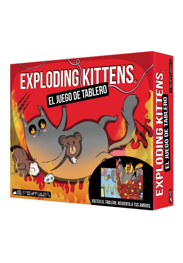 Exploding Kittens: El Juego de Tablero