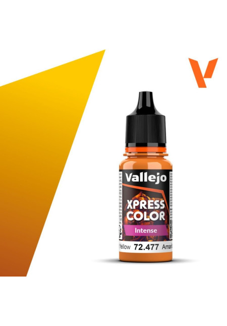 Pintura Xpress Color Intense Amarillo Acorazado 72.477 Vallejo