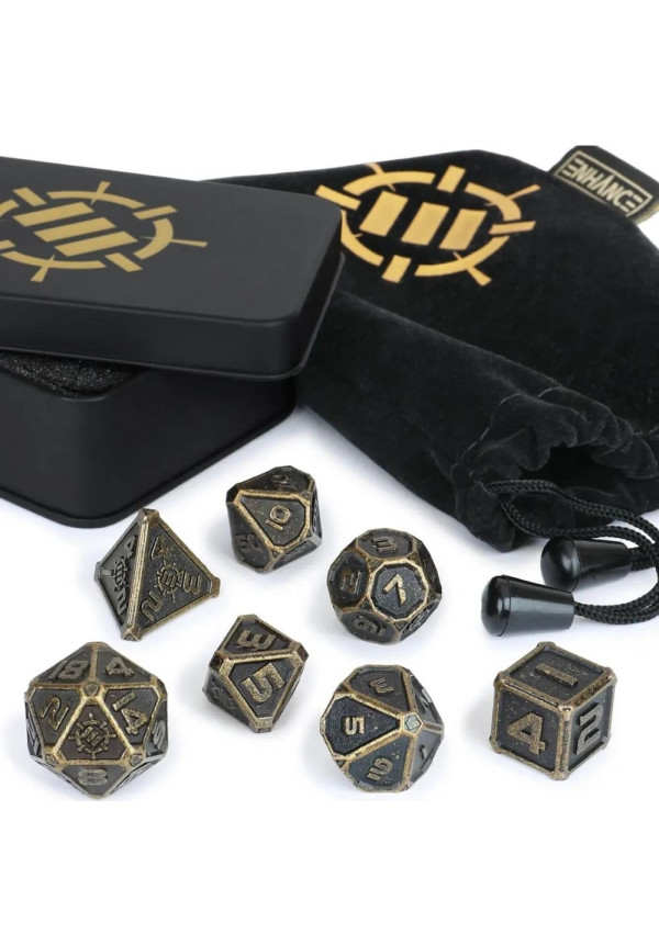Metal RPG Dice Set  Enhance