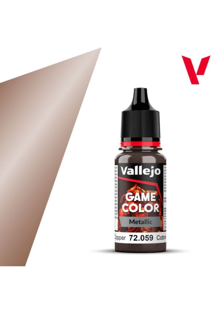Pintura Game Color Metallic Bronce Bruñido 72.059 Vallejo