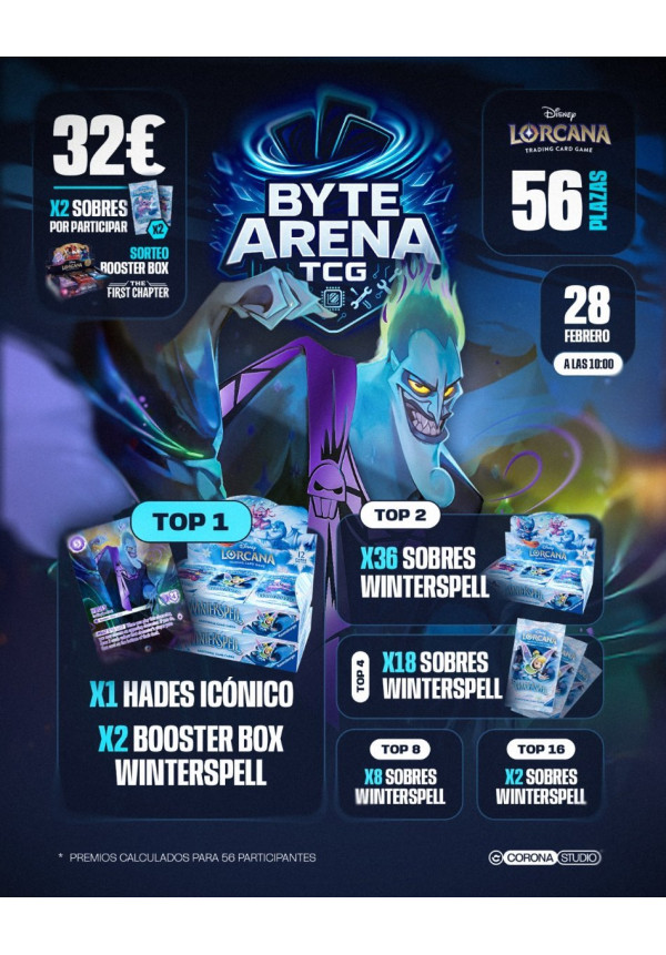 Entrada Mensual Inaugural Disney Lorcana 28 Febrero 10:00h