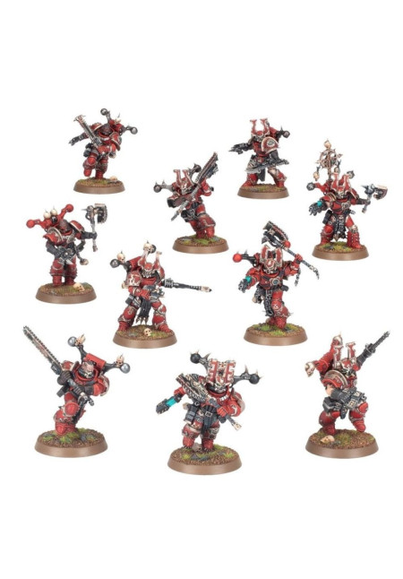 Warhammer 40K 43-10 World Eaters: Khorne Berzerkers