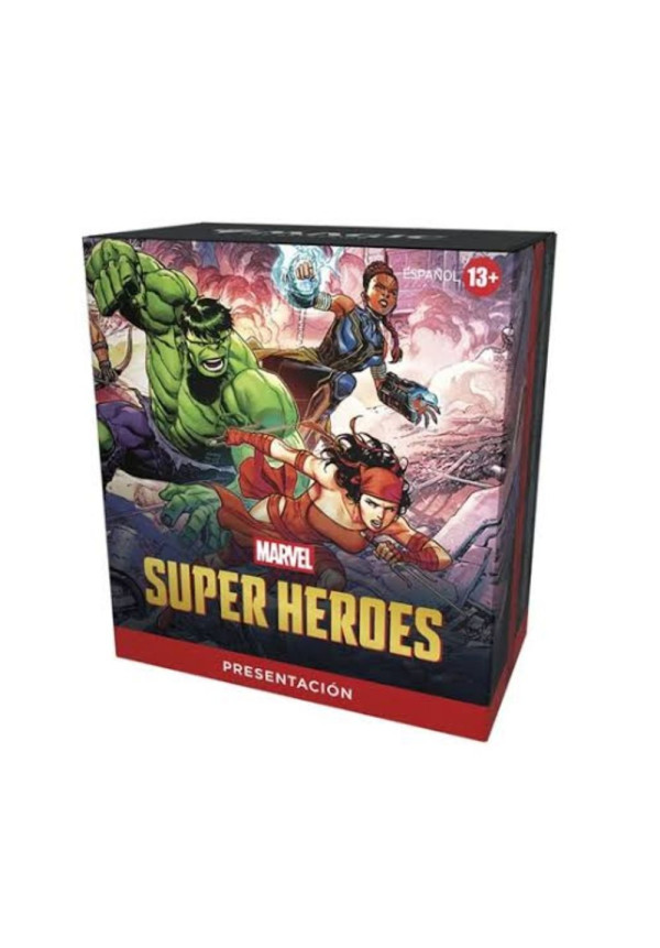Caja Presentacion Magic Marvel Super Heroes Español