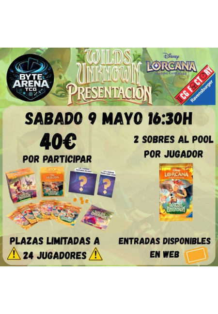 Presentacion Disney Lorcana Wild Unknows