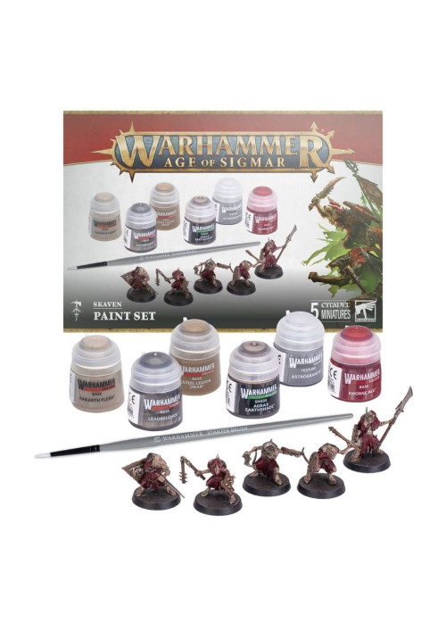 Warhammer Age of Sigmar: Set Pinturas Skaven 60-09