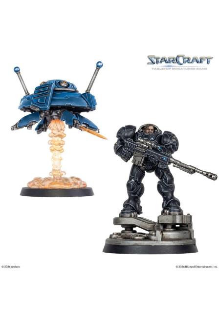 StarCraft Tabletop Jim Raynor & Point Defense Drone