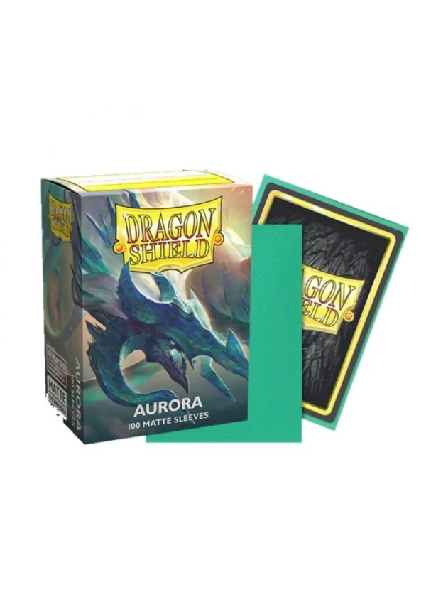 Fundas Dragon Shield Aurora Mate 100 Uds