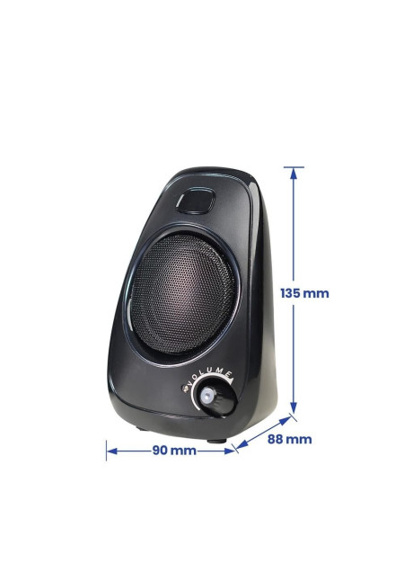 Altavoces Ewent 2.0 EW3527 Negro