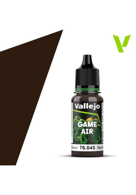 Pintura Game Air Marrón Carbonizado 76.045 Vallejo