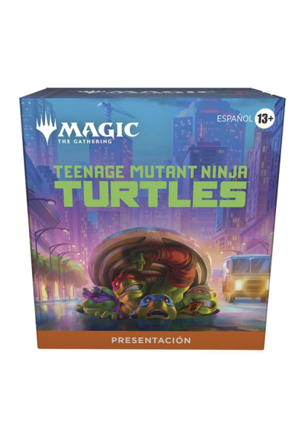 Kit Presentacion Tortugas Ninja Español Magic The Gathering
