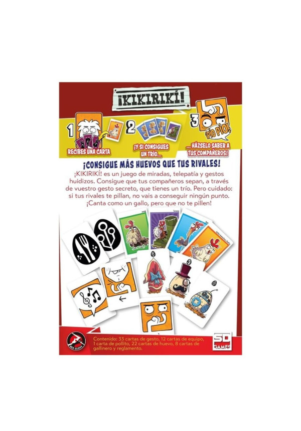 ¡Kikiriki! Juego de Mesa Español