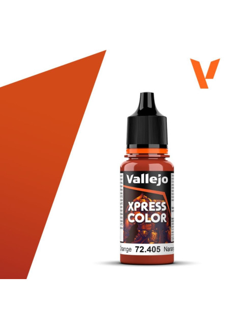 Pintura Xpress Color Naranja Marte 72.405 Vallejo