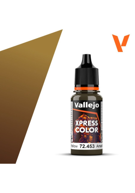 Pintura Xpress Color Amarillo Militar 72.453 Vallejo