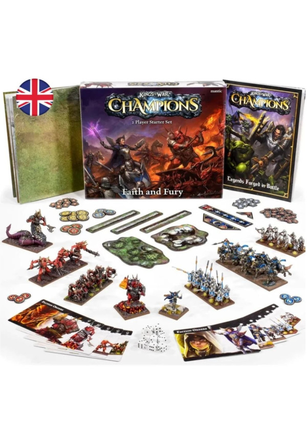King Of War  Faith and Fury  2 Player Set Inglés