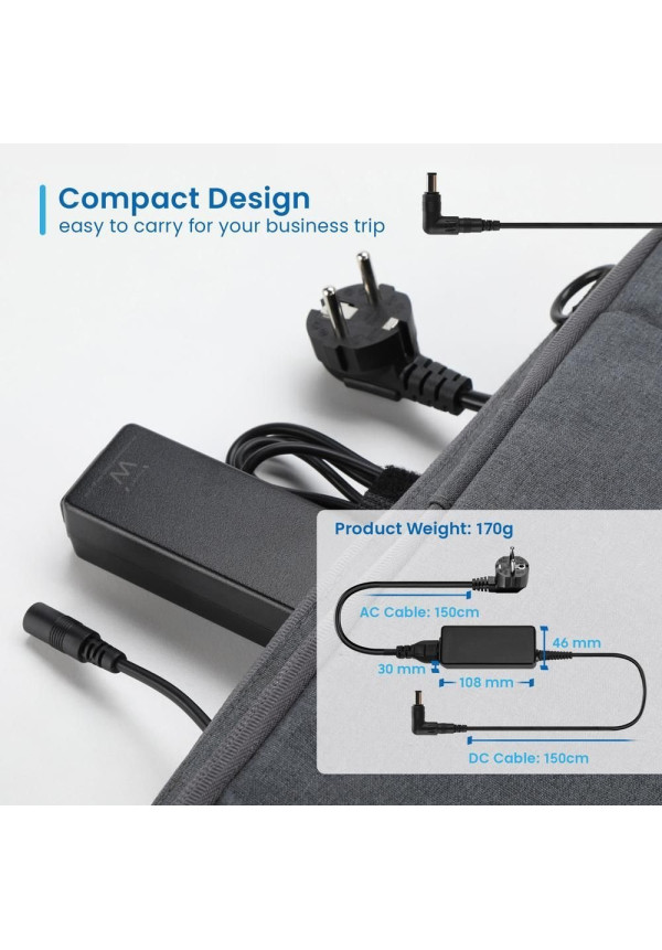 Cargador Ewent EW3963 Multifuncional 45W