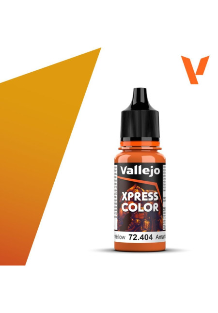 Pintura Xpress Color Amarillo Nuclear 72.404 Vallejo