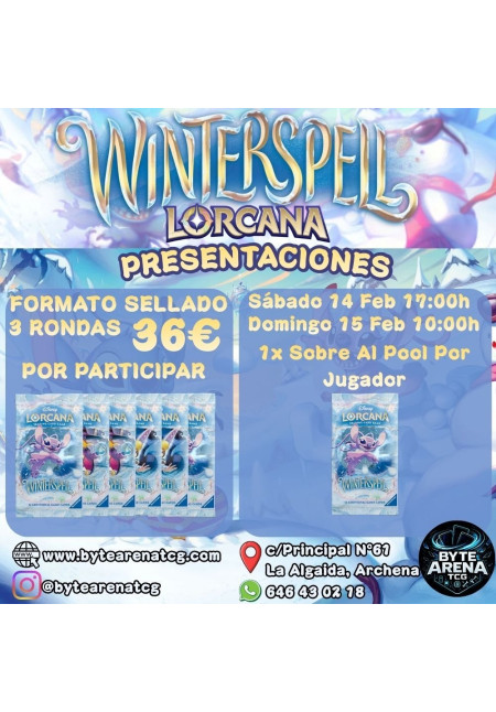 Presentación Domingo 15 Febrero Winterspell