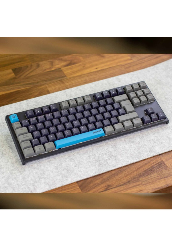 Teclado Mecanico Phoenix Royal PBT Negro