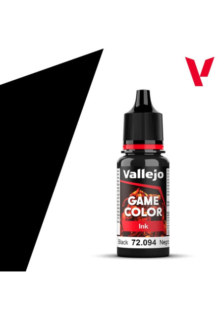 Pintura Game Color Ink Negro 72.094 Vallejo