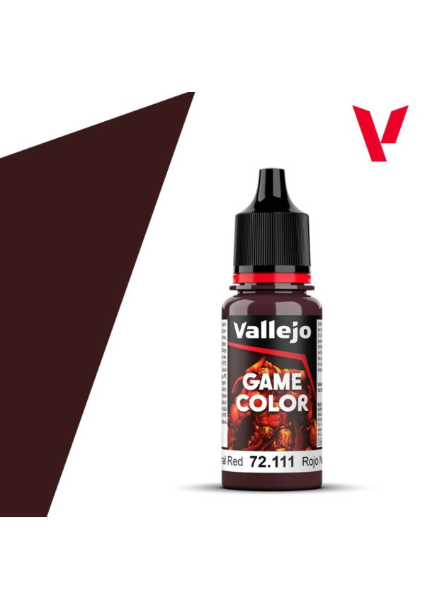 Pintura Game Color Rojo Nocturno 72.111 Vallejo