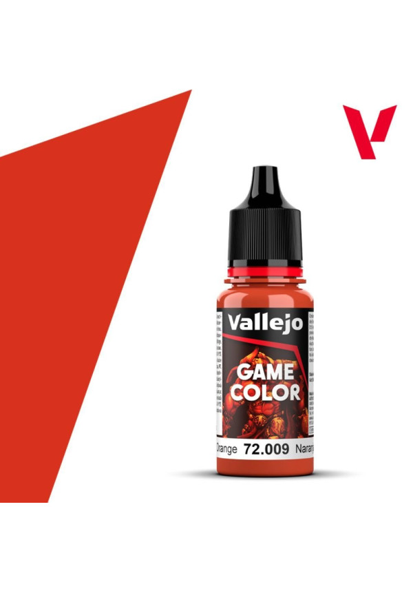Pintura Game Color Naranja Tostado  72.009 Vallejo