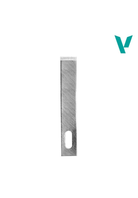 Set 5x Cuchillas #17  Tipo Cincel  Vallejo T06004