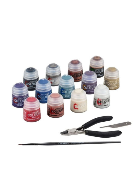 Warhammer 40K 60-12 Set Pinturas y Herramientas