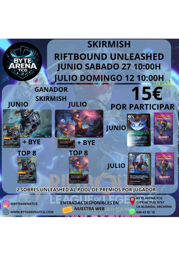 Skirmish JULIO Domingo 12 10:00h
